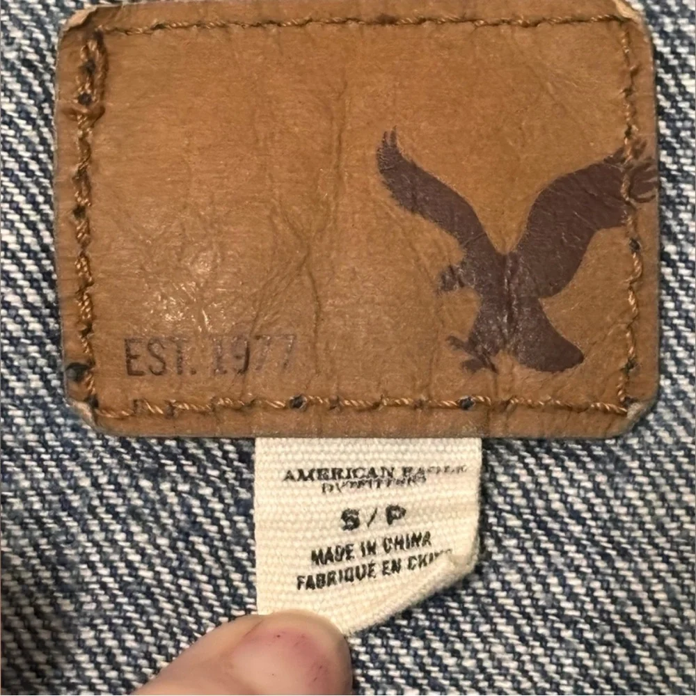 American Eagle Denim Jean Jacket Sz S
